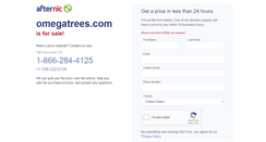 Desktop Screenshot of omegatrees.com